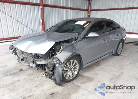 2017 Hyundai Sonata Sport z USA, uszkodzony, nr VIN 5NPE34AF1HH495637